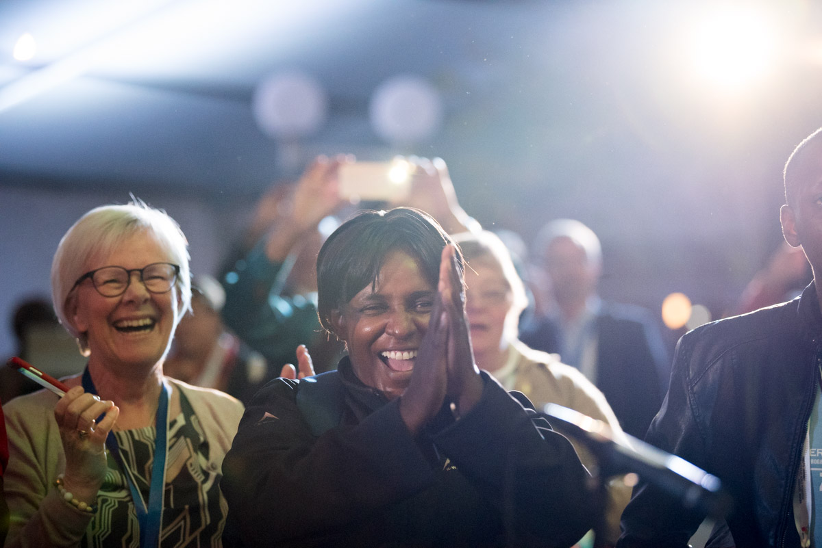 Evening service at the Lutheran World Federation's 12th Assembly in Windhoek, Namibia. © Albin Hillert